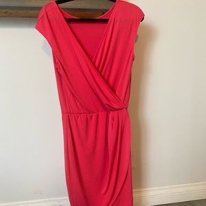 BCBGeneration pink midi dress